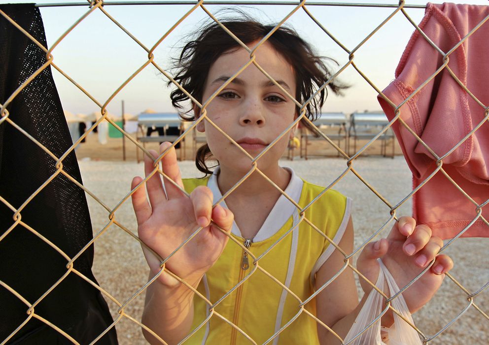 Foto: Un niña siria en el campamento de refugiados de Zaatri, en Jordania, el segundo mayor del mundo. (Reuters)