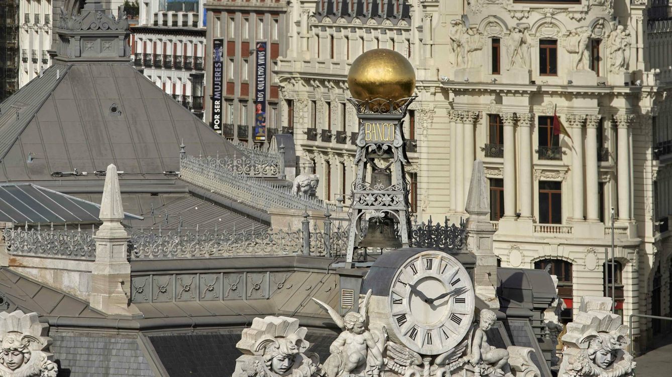 Foto: El reloj del Banco de España, fabricado en 1890 por el inglés David Glasgow. COLECCIÓN BANCO DE ESPAÑA