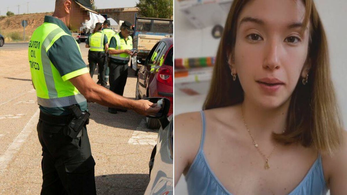 El encuentro entre una joven 'tiktoker' y un Guardia Civil, digno de una comedia romántica