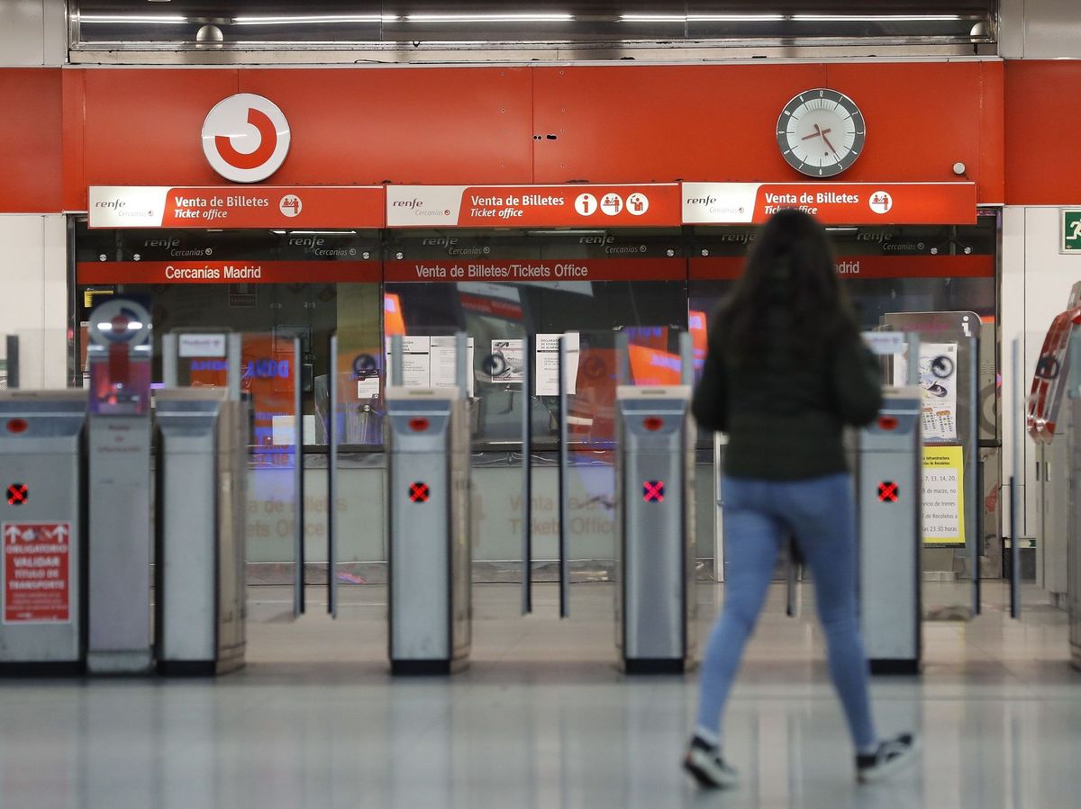 Foto: Estación de Cercanías de Renfe de Atocha, en Madrid (EFE)