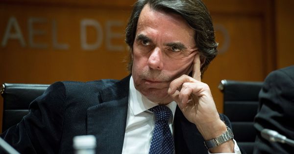 Foto: Aznar en la presentación del libro 'Lerroux. La República liberal'. (EFE)