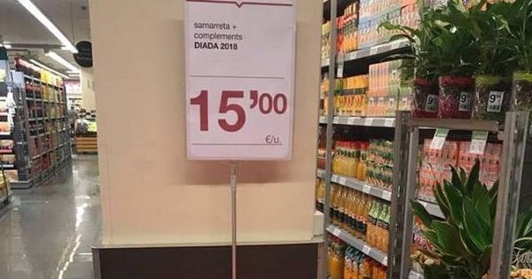 Foto: Artículos que venden los supermercados Bon Preu (EC)