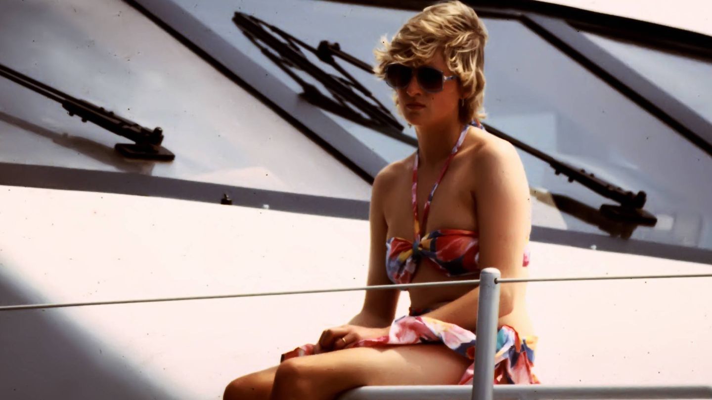 Diana durante sus vacaciones en Palma. (Gtres)