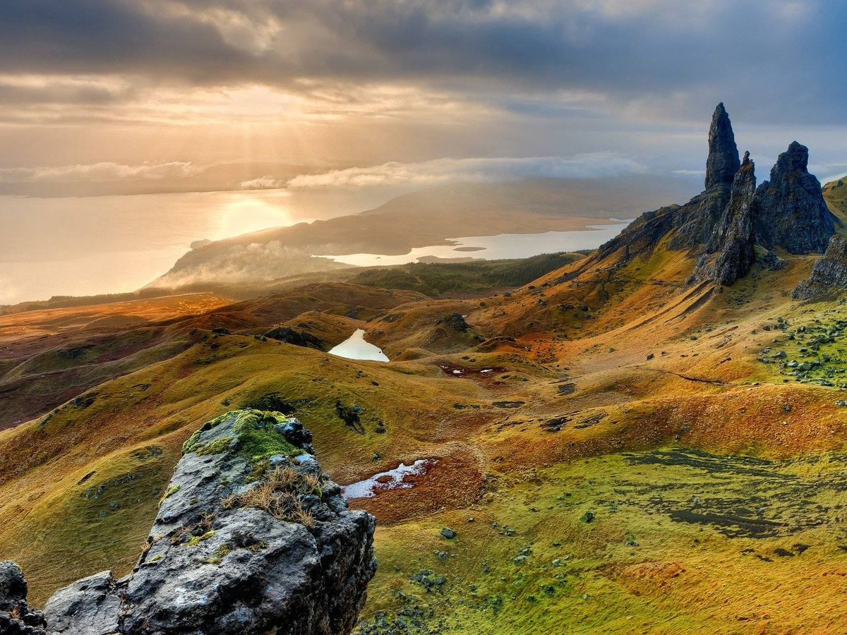 Foto: Fotografía de archivo de un paisaje escocés. (Pixabay)