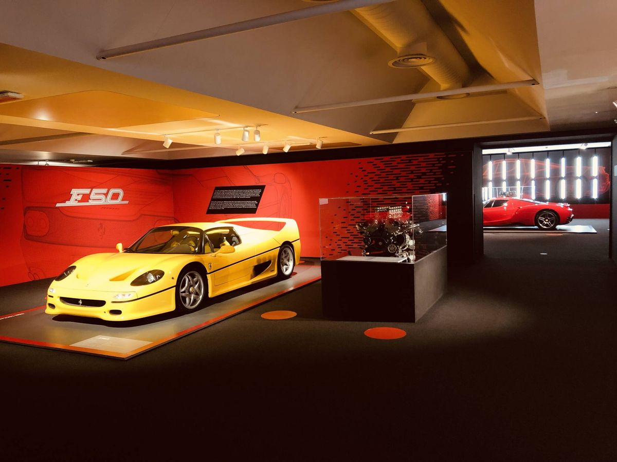 Foto: Museo Ferrari en Maranello (PV)