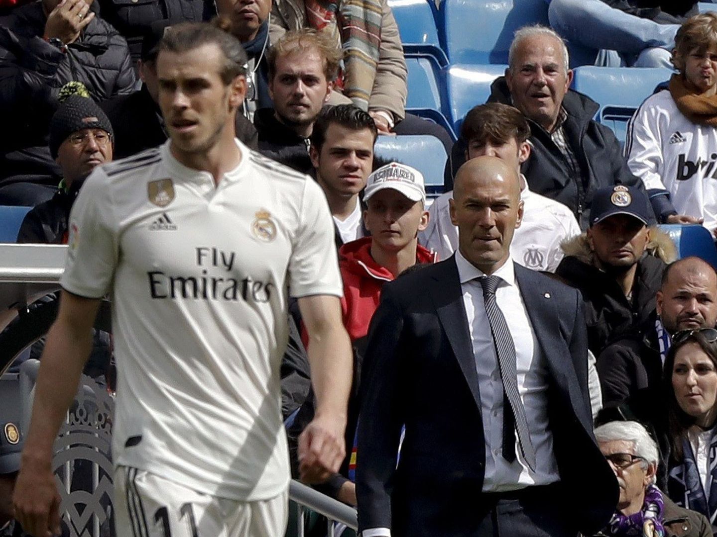 Cuando habla de Bale, Zidane no es tan tajante como cuando lo hace de otros jugadores como Marcelo o Varane. (EFE)