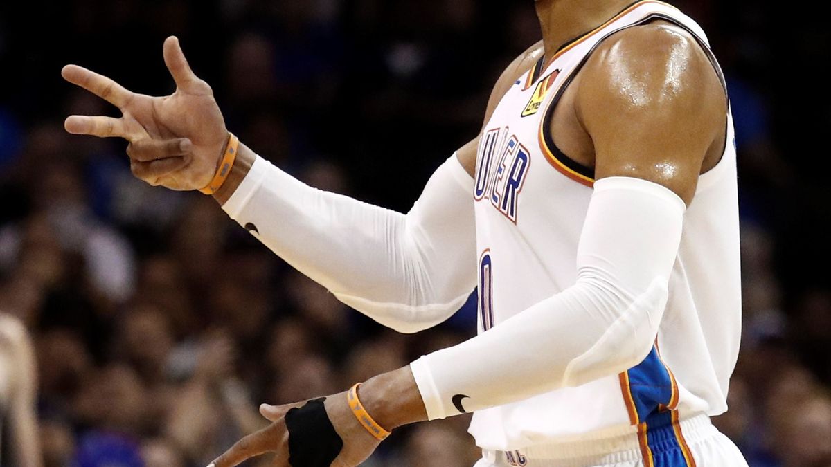Westbrook entra en la historia de la NBA con un triple doble logrado solo una vez