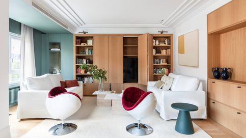 Un piso de 177 metros, tres habitaciones, en madera y verde vital, las claves del último proyecto de Pils Ferrer en Madrid