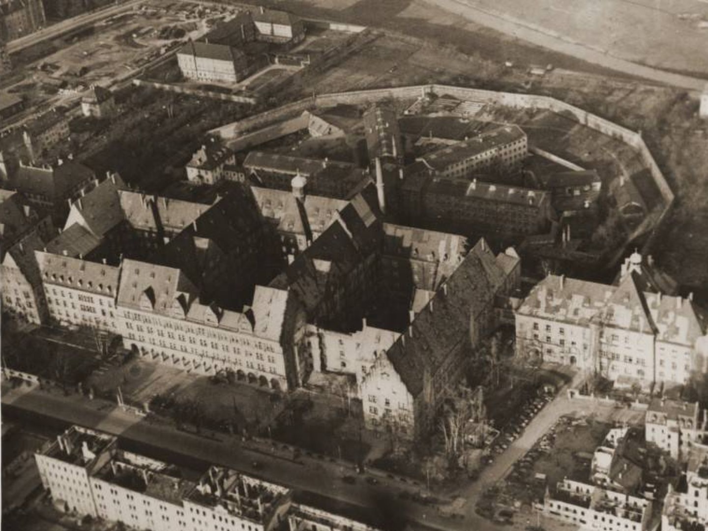 Palacio de Justicia de Núremberg donde se desarrollaron los juicios principales a los jerarcas nazis.