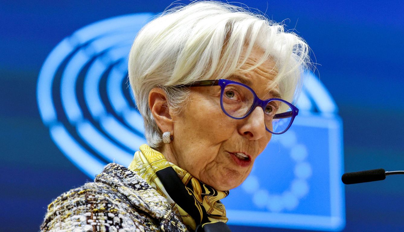 Christine Lagarde, presidenta del Banco Central Europeo. (Reuters) 