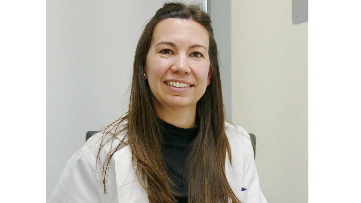 Doctora Carolina Mateos, oftalmóloga del Hospital Universitario Quirónsalud Madrid.