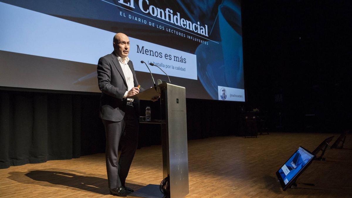 Cardero, director de El Confidencial: "Siempre creímos en el periodismo digital"