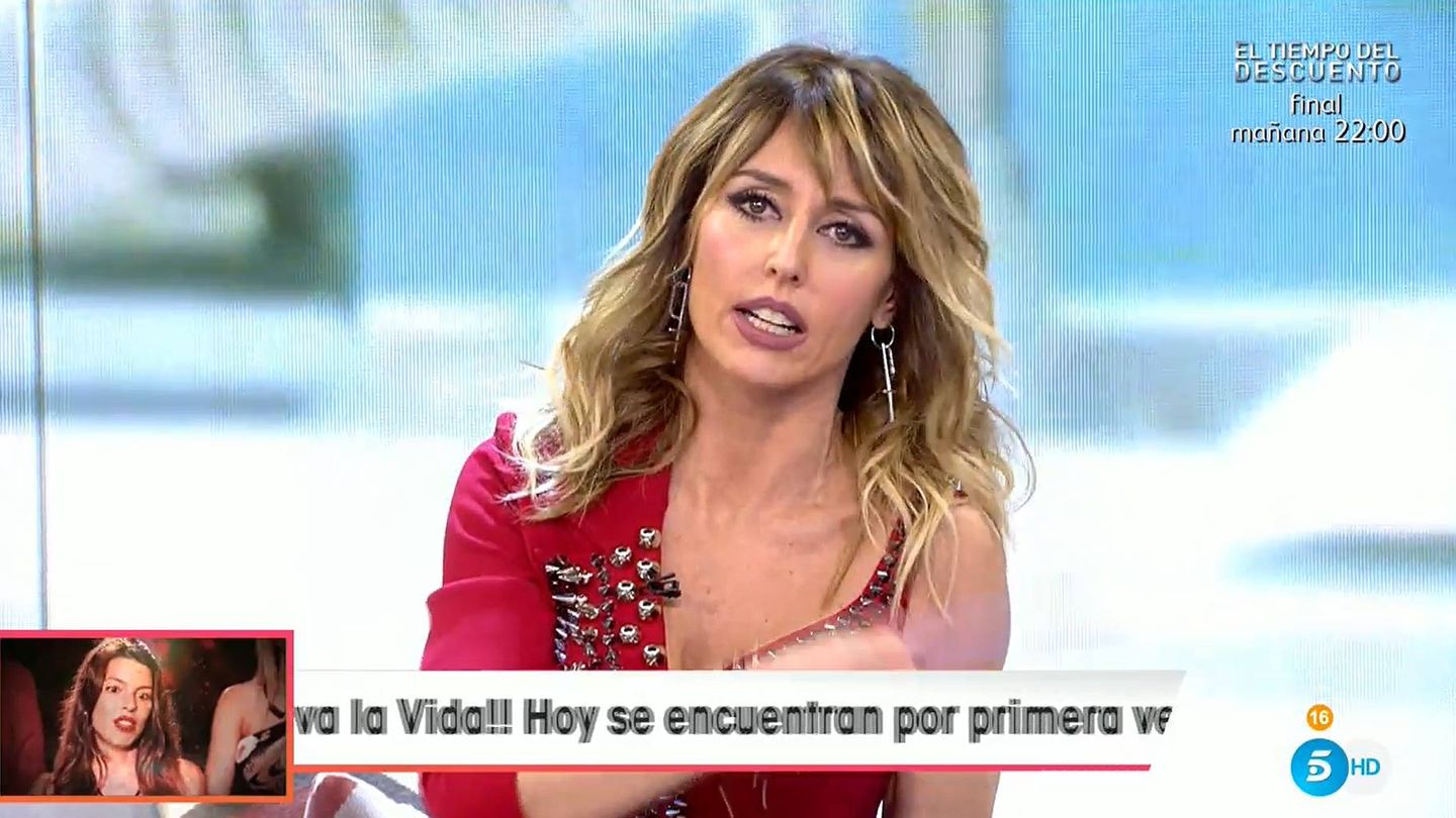 Emma García lleva más de un año al frente del programa. (Mediaset España)