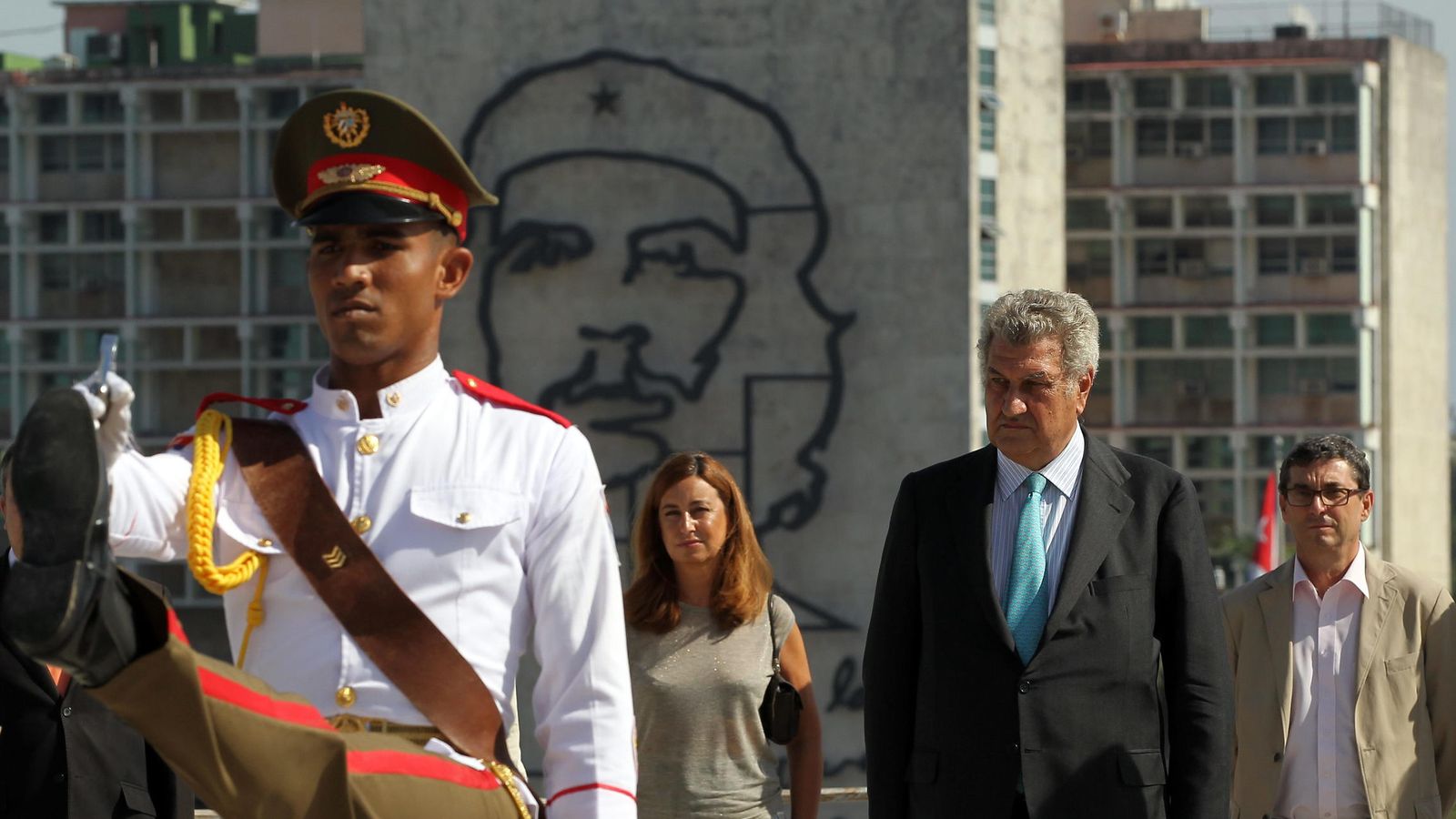 Foto: El presidente del Congreso, Jesús Posada, en su viaje a Cuba del pasado septiembre, que tuvo un coste de 40.660 euros. (Efe)