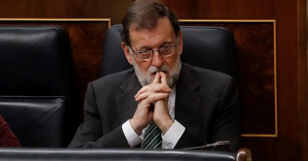 Foto: Mariano Rajoy, durante la última sesión de control al Gobierno. (EFE)