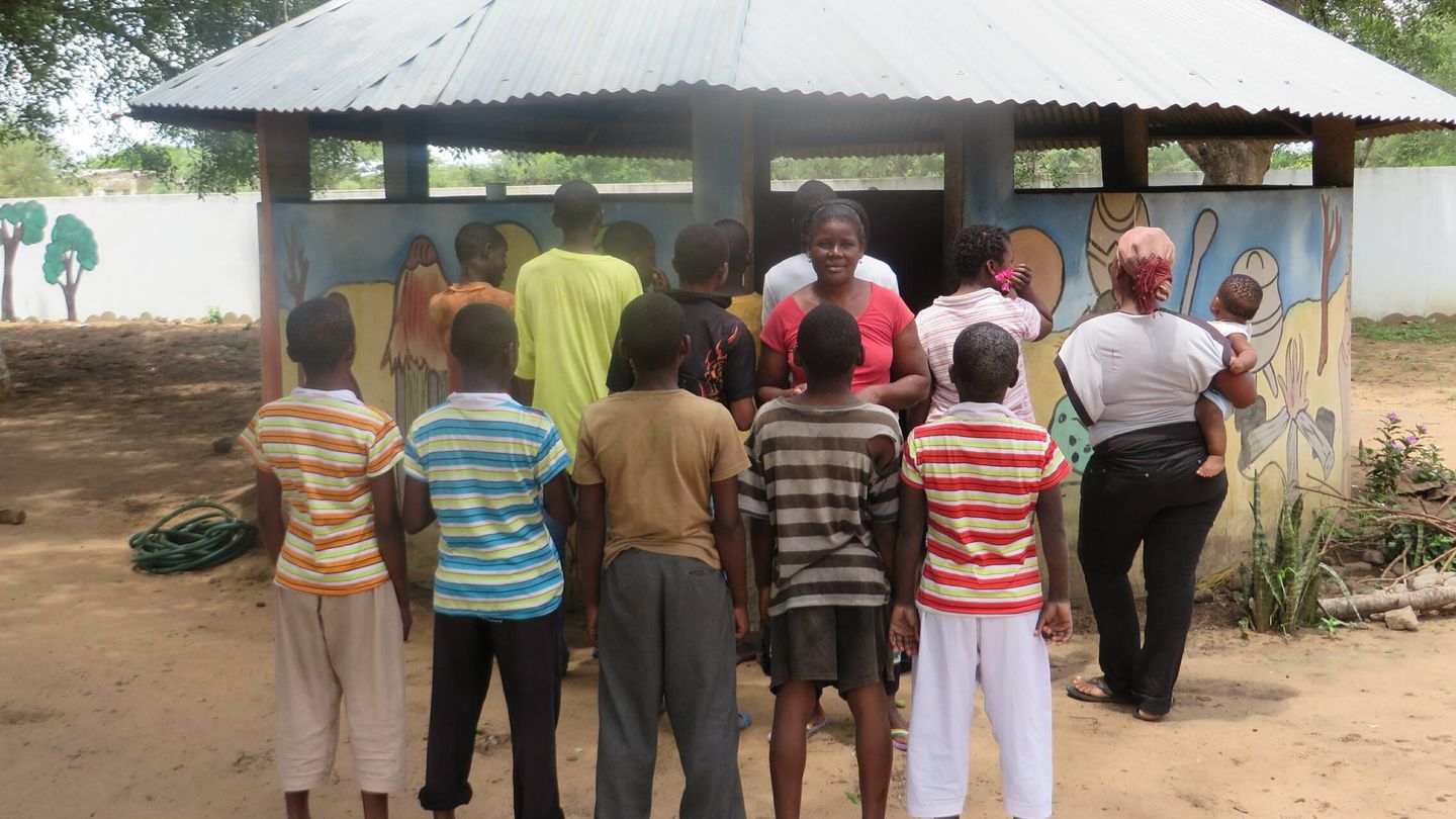 Albergue de niños secuestrados en Mozambique. (Javier Brandoli)