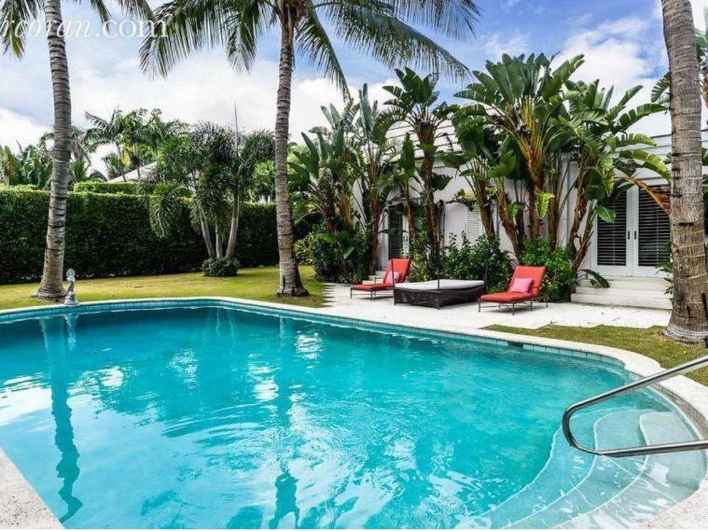 Una de las imágenes de la casa de Florida donde vivirán Magdalena y Chris O'Neill. (Corcoran.com)