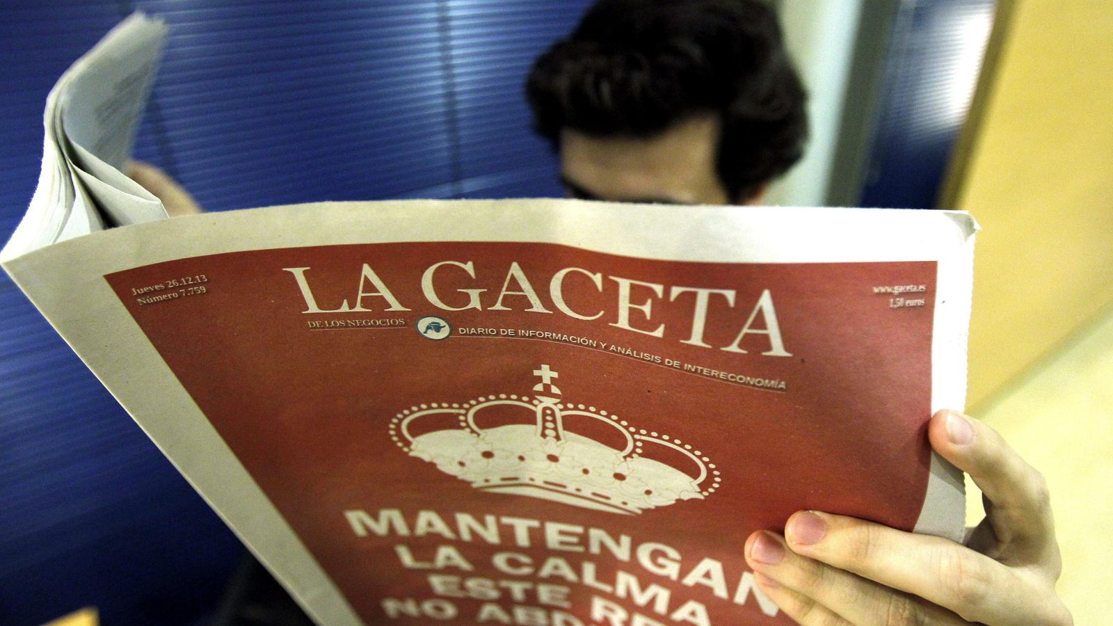 Foto: El diario 'La Gaceta' cerró en diciembre de 2013. (EFE)