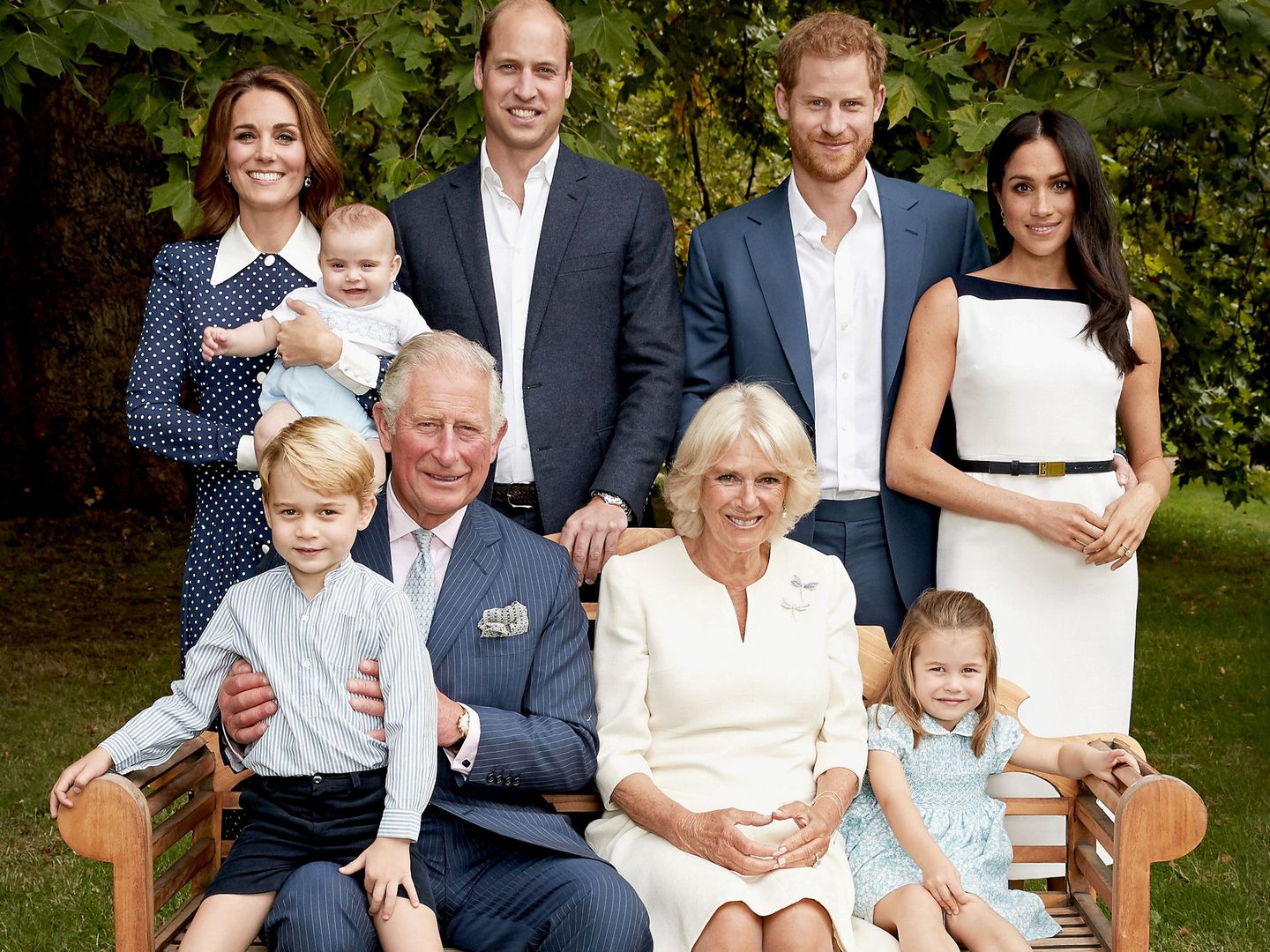 La familia real que quiere Carlos. (Reuters)