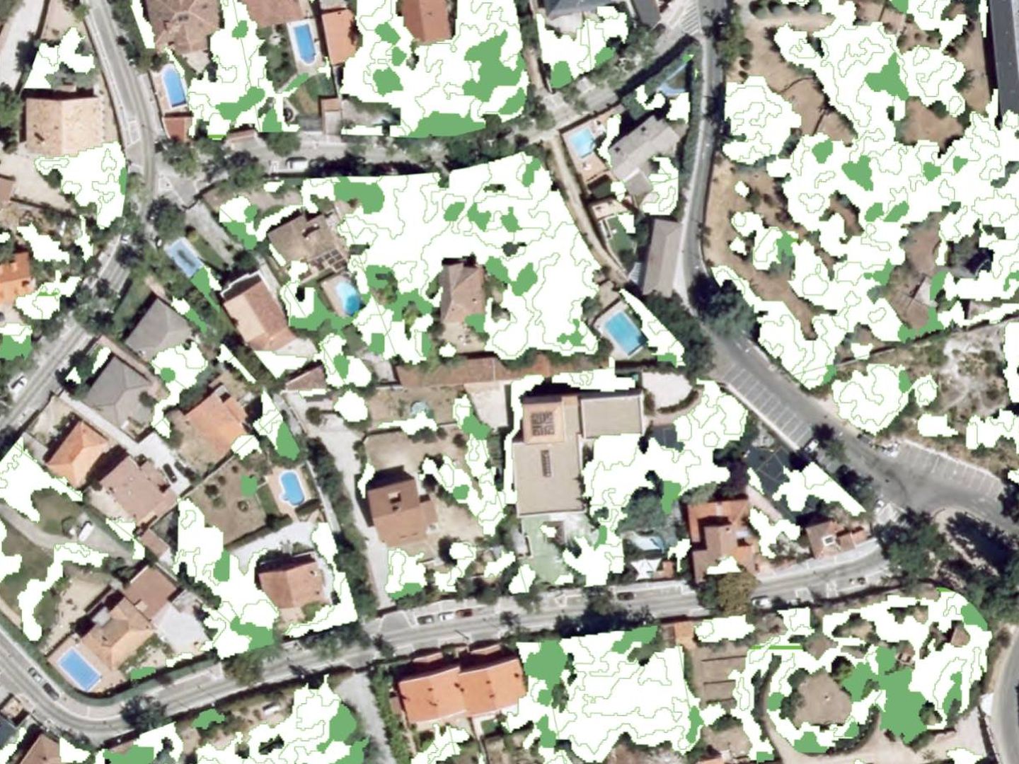 Imagen de Madrid tomada por el satélite Pleiade.