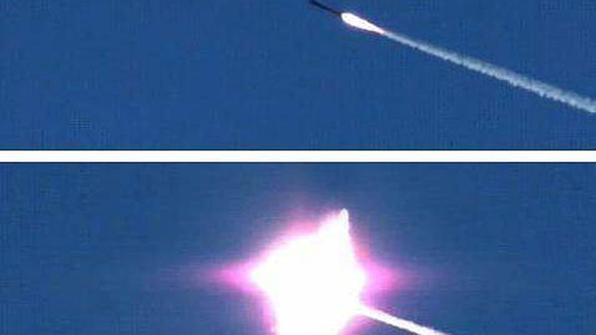 La guerra espacial ha comenzado: Israel interceptó un misil sobre la línea de Kármán