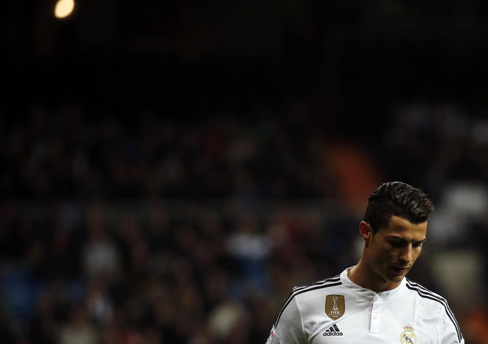 Foto: Cristiano Ronaldo, este sábado en el Santiago Bernabéu (Reuters)