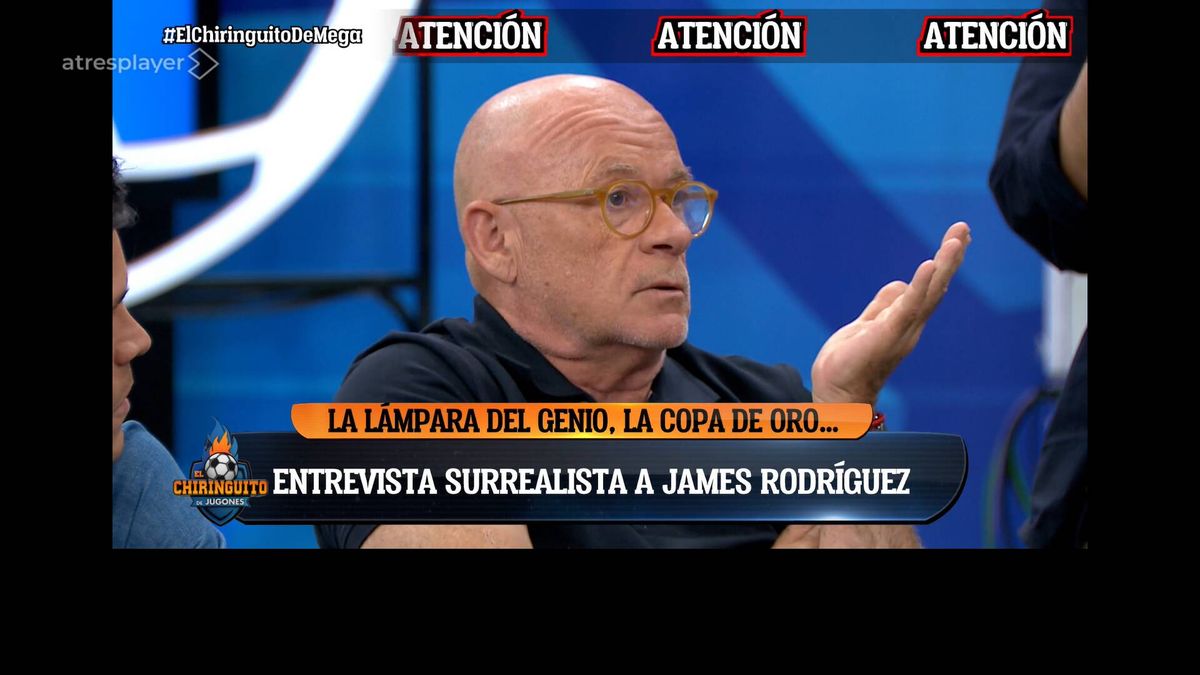 Alfredo Duro enloquece contra el entrevistador de James Rodríguez: "Da vergüenza ajena"