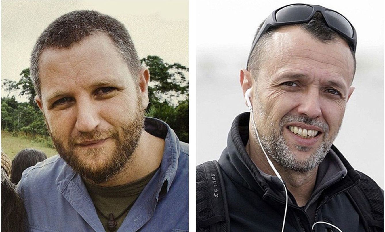Los dos periodistas asesinados: David Beriain y Roberto Fraile (EFE)