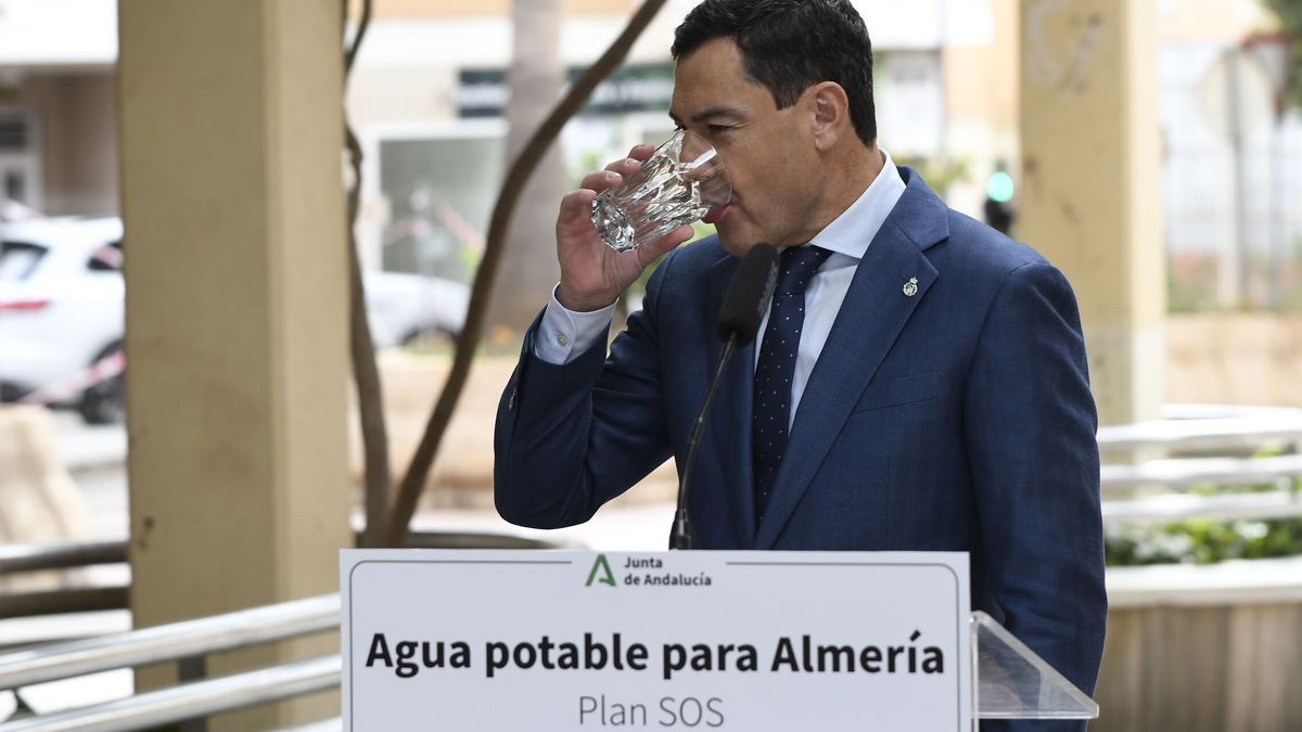 Moreno aspira a que Andalucía reciba fondos de la UE como región "más seca de Europa"