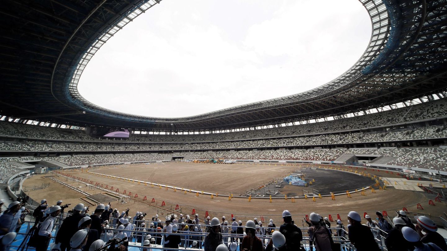 Estadio Nacional de Japón. (EFE)