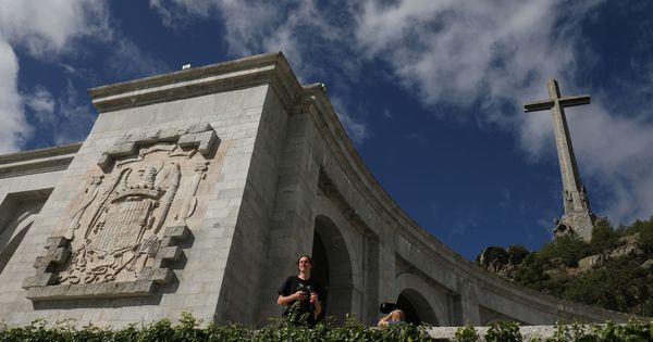 Foto: La basílica del Valle de los Caídos, donde aún yace Francisco Franco, el pasado 24 de septiembre. (Reuters)