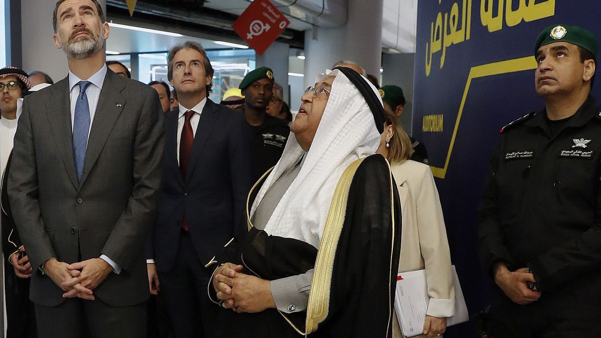 Felipe VI impulsa al consorcio español del AVE a La Meca: "Se finalizará con éxito"
