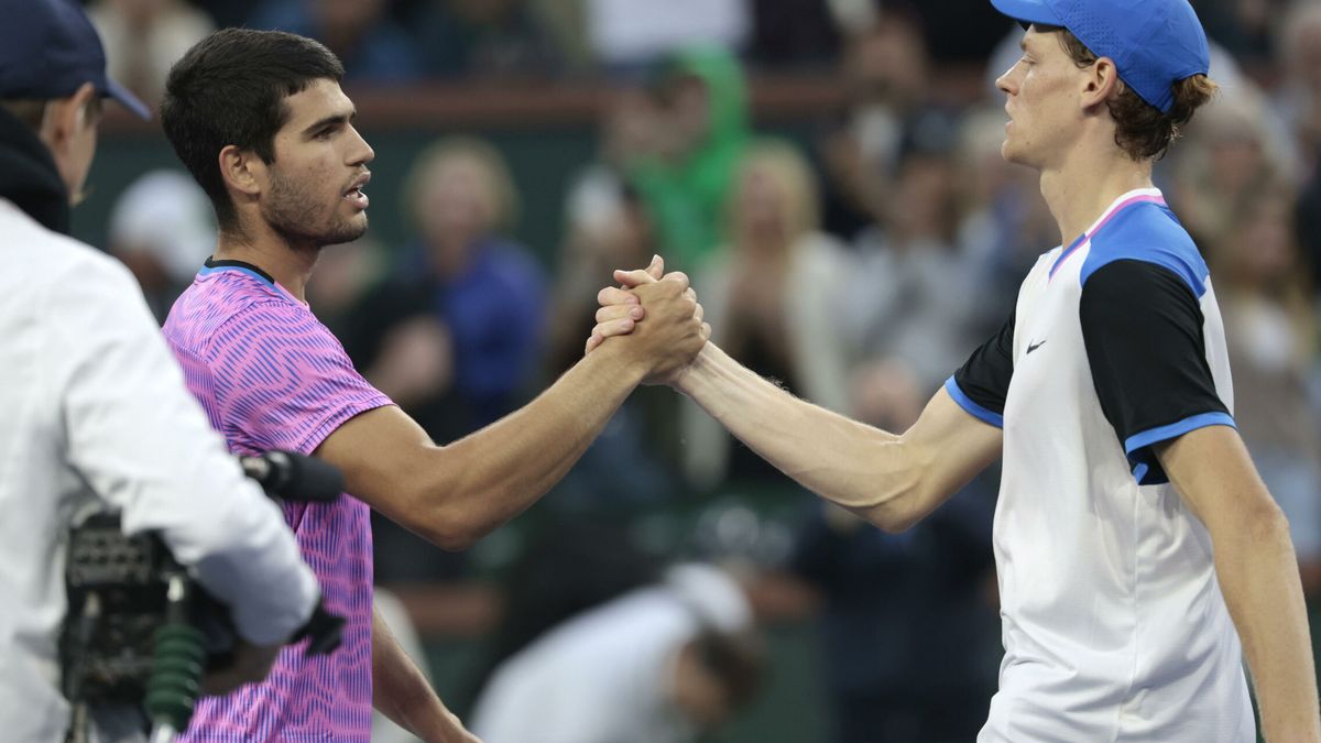 "Es el mejor del mundo": el coloso Sinner supera a Alcaraz y acecha a Djokovic en el 'ranking' ATP tras arrasar en Miami