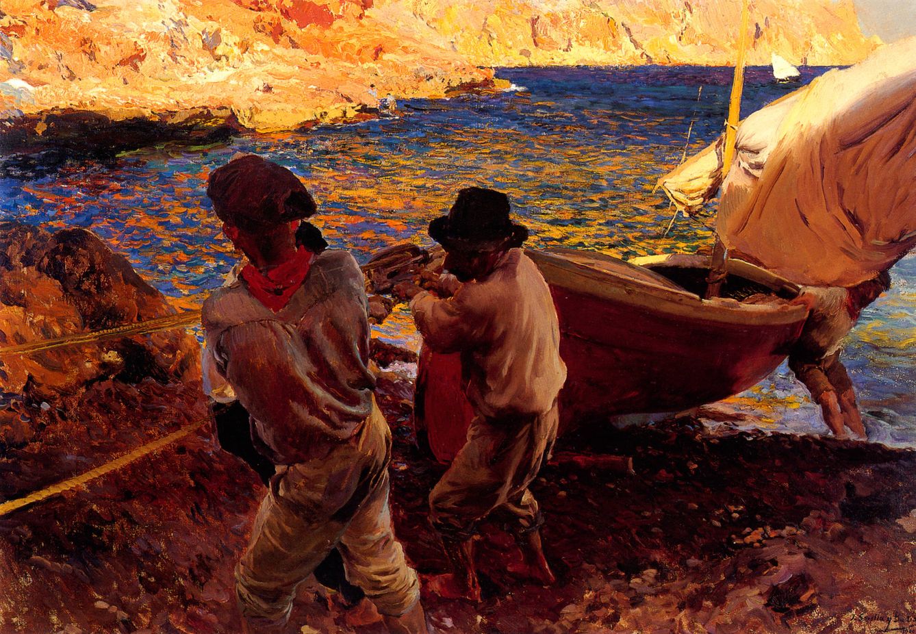 'Fin de jornada, Javea' (1900).