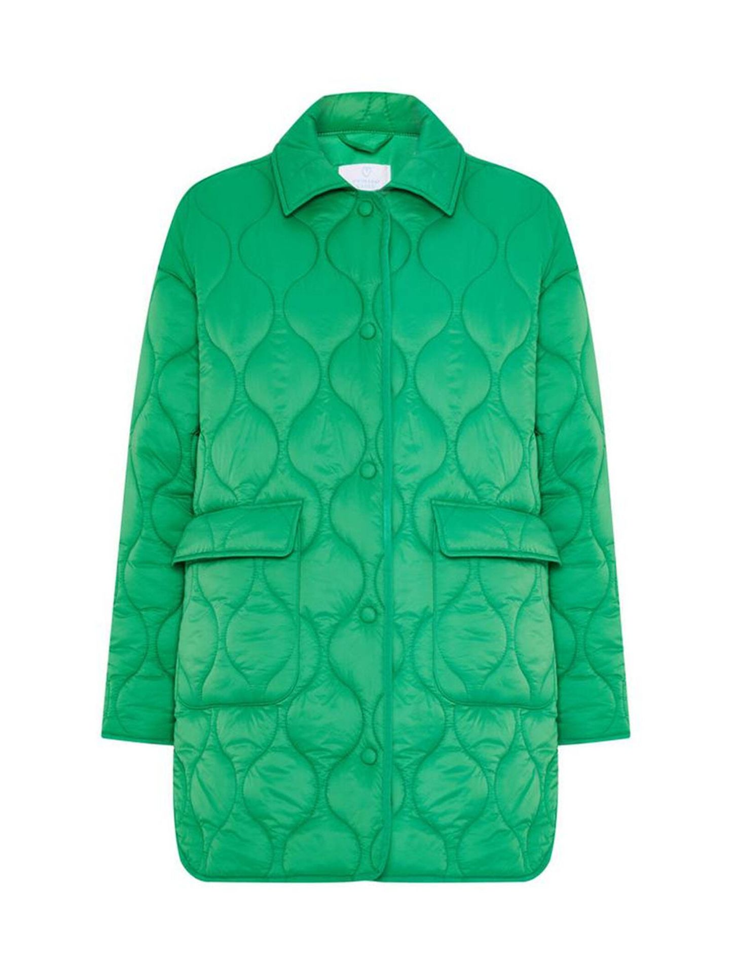 El abrigo verde de Pimark que se ha vuelto viral. (Primark/Cortesía)