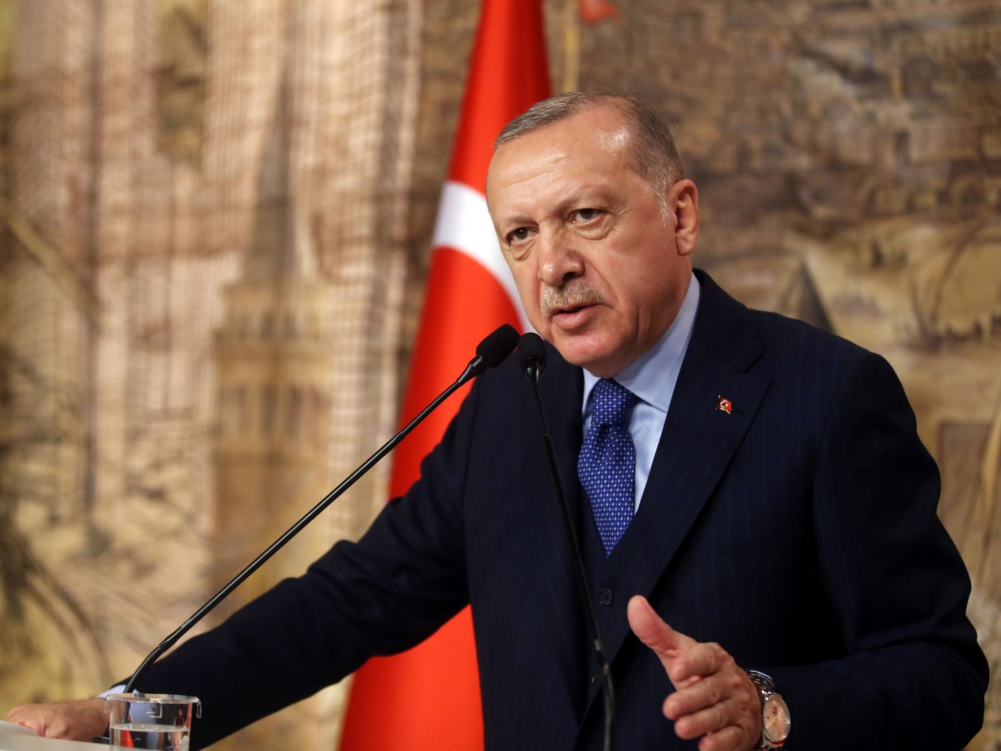 Erdogan, presidente de Turquía. (Reuters)