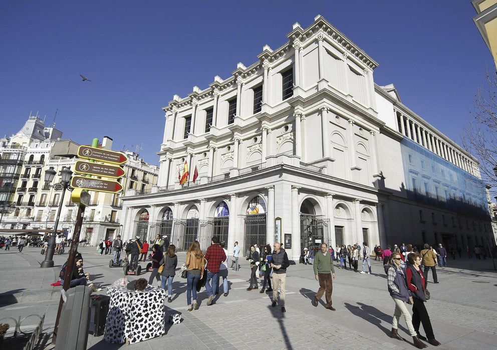 Foto: Fachada del Teatro Real de Madrid (EFE)