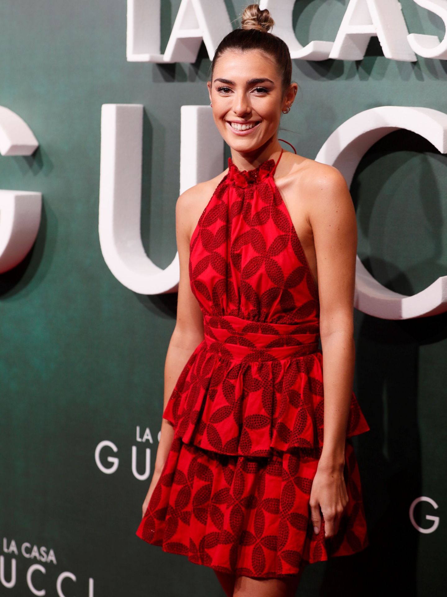 Ana Ferrer Padilla, en el estreno de la película 'La casa Gucci' en los cines Callao. (EFE)