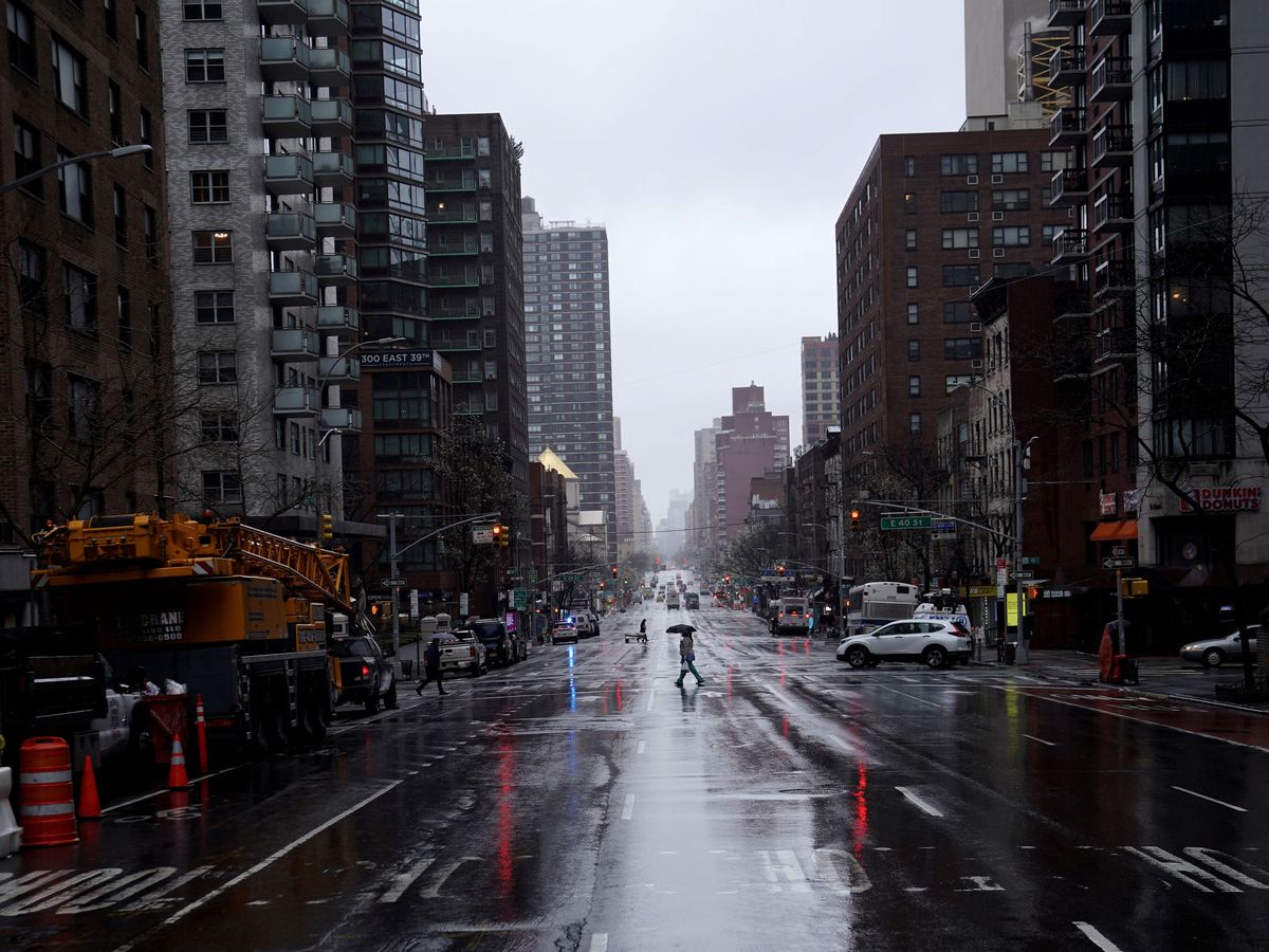 Foto: Manhattan, ayer (Reuters)