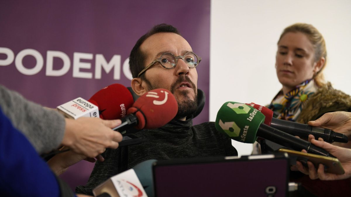 Echenique pide "pasar página" ante la crisis en Podemos abierta por Errejón