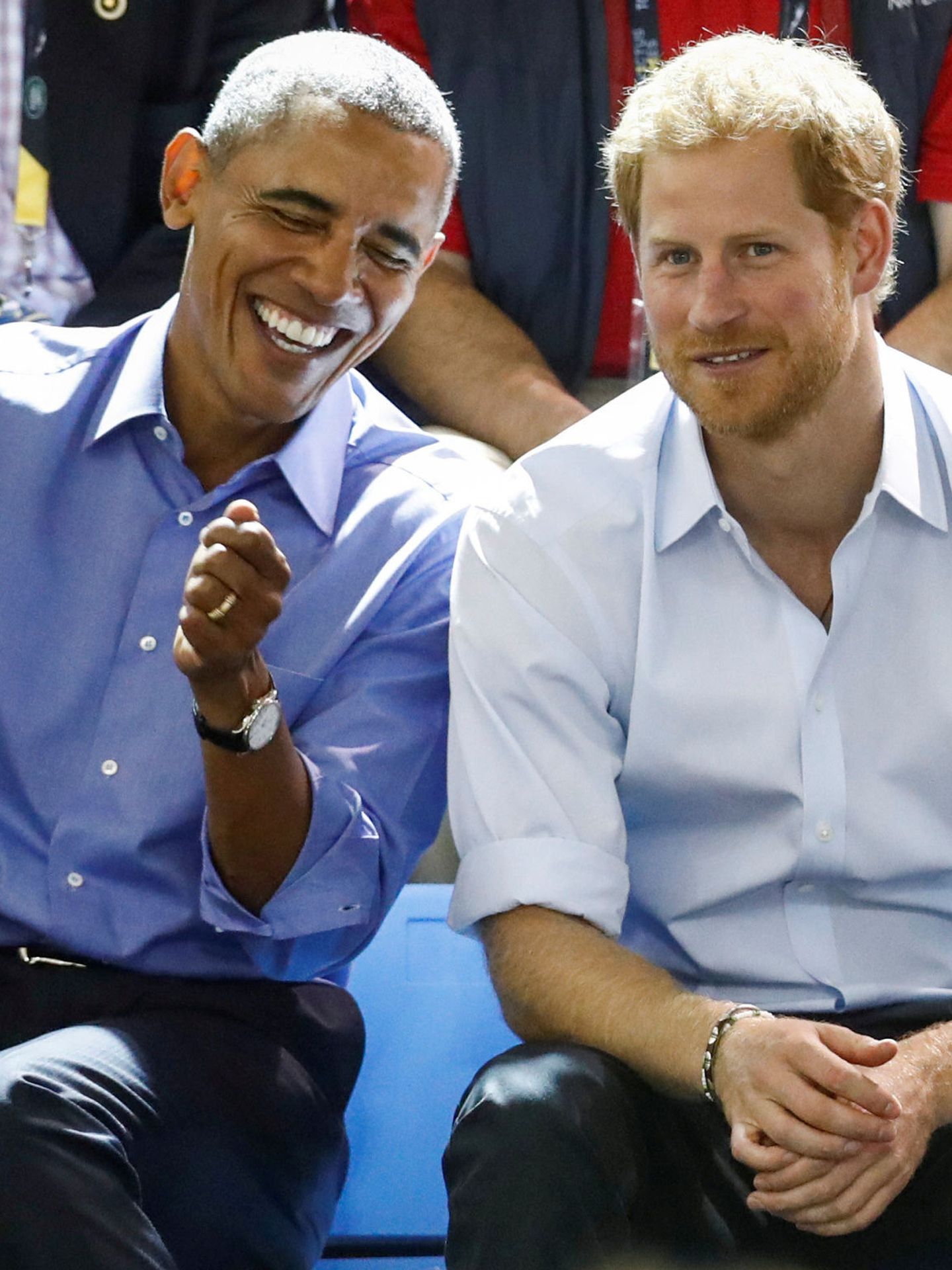 El príncipe Harry, con Obama. (EFE)
