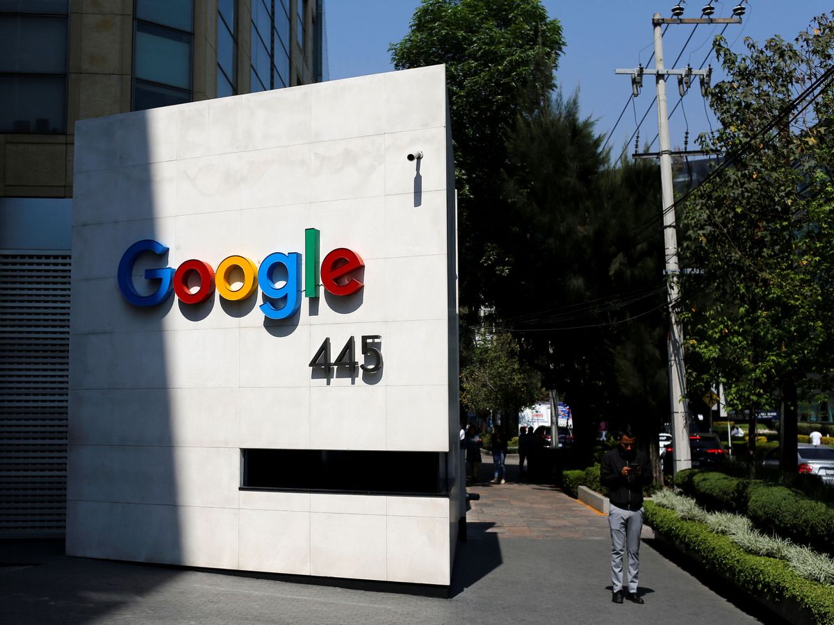 Foto: Vista de la sede de Google en Ciudad de México. (Reuters)