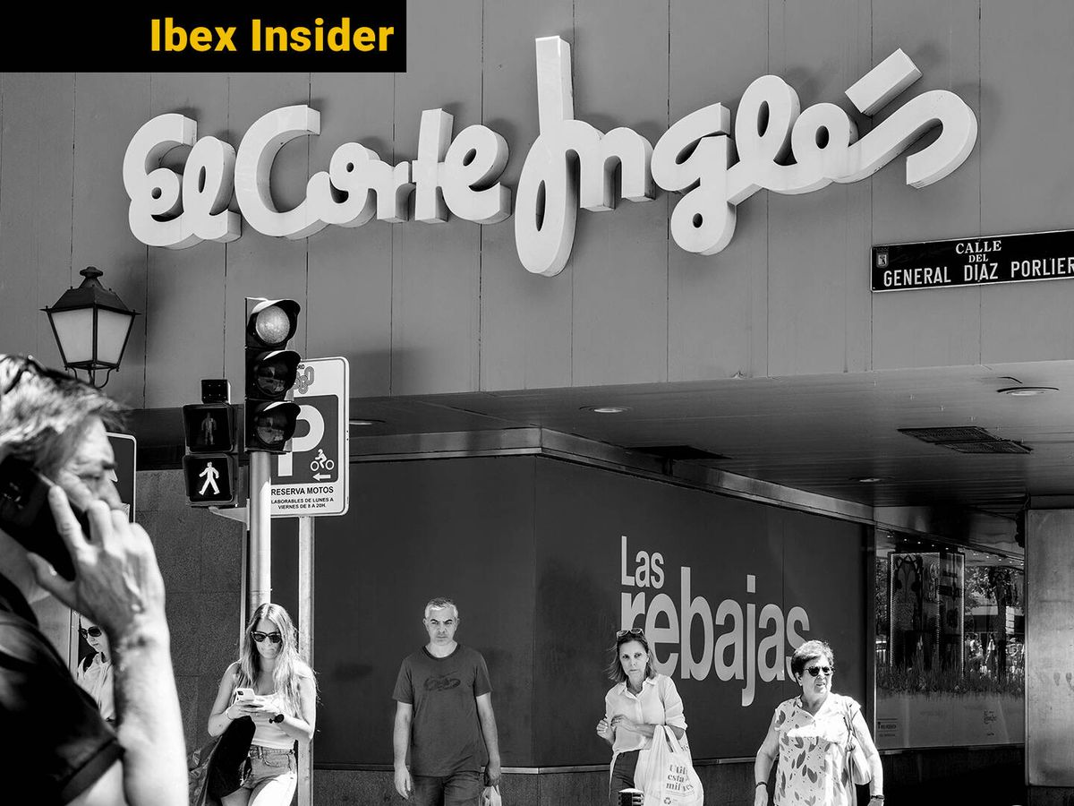 Foto: Fachada de un establecimiento de El Corte Inglés en Madrid. (Getty/SOPA Image/Xavi López)