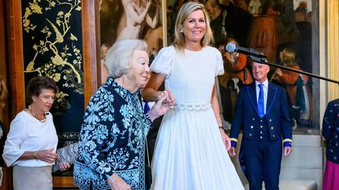 Máxima de Holanda: sintonía con su suegra y un vestido 'de novia' en palacio