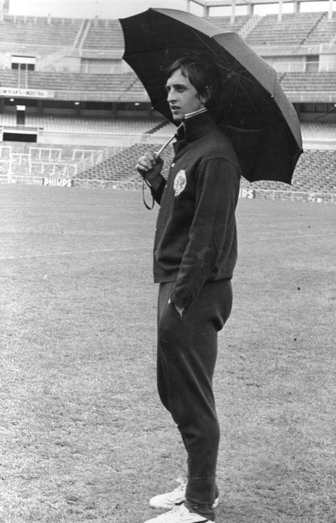 Cruyff en el Santiago Bernabéu (Luis Miguel González).