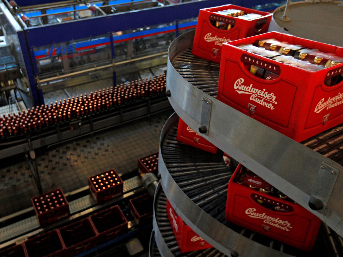 Fábrica de cervezas Budweiser, una de las marcas de Ab InBev. (Reuters)