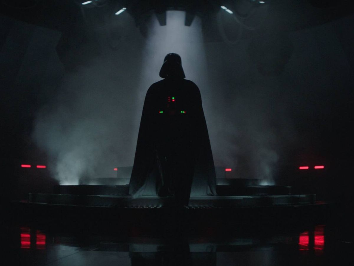 Foto: El villano Darth Vader en un fotograma de 'Obi-Wan Kenobi'. (Disney)