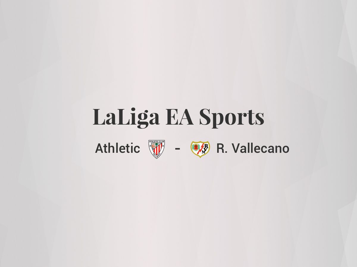 Foto: Resultados Athletic - Rayo Vallecano de LaLiga EA Sports (C.C./Diseño EC)