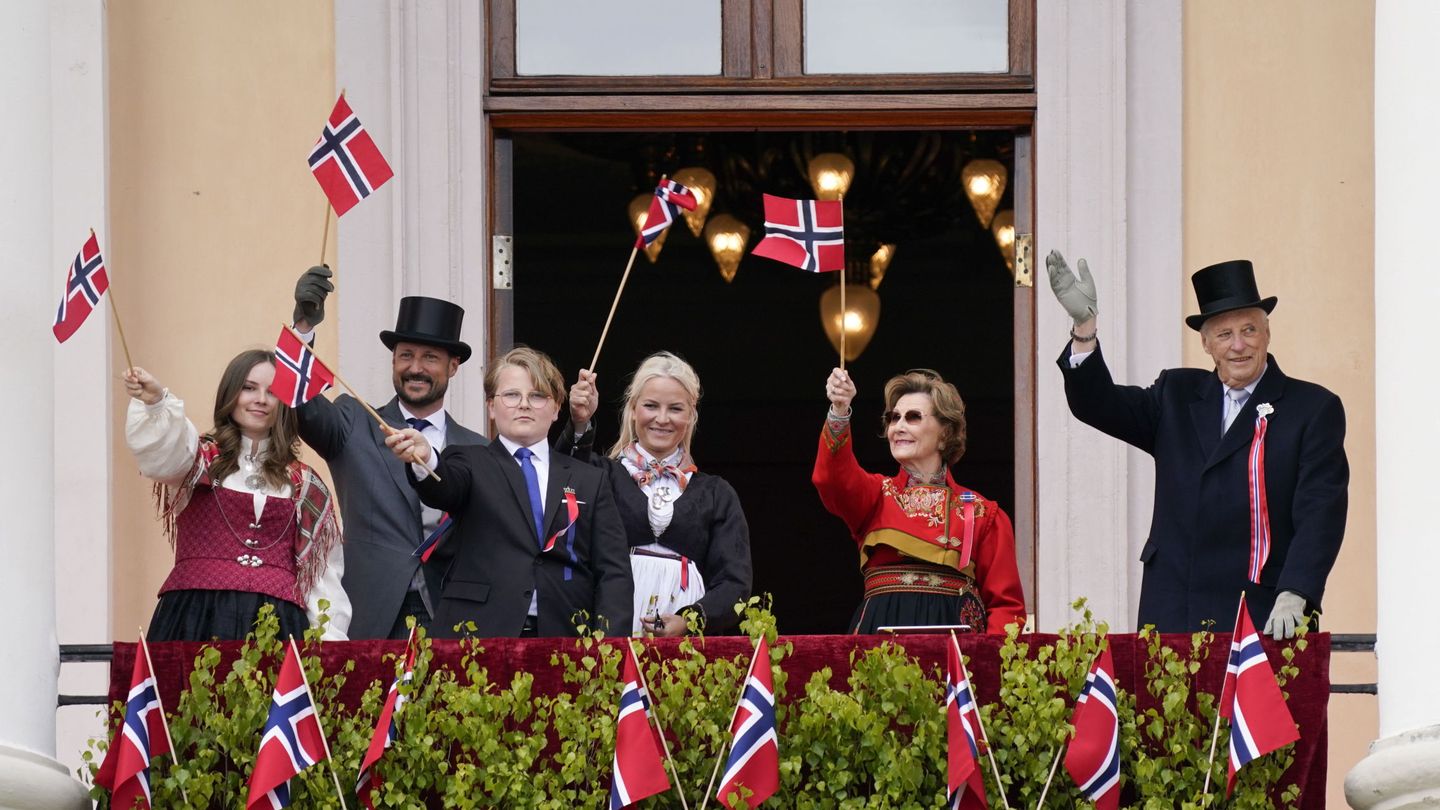 La familia real de Noruega. (EFE)