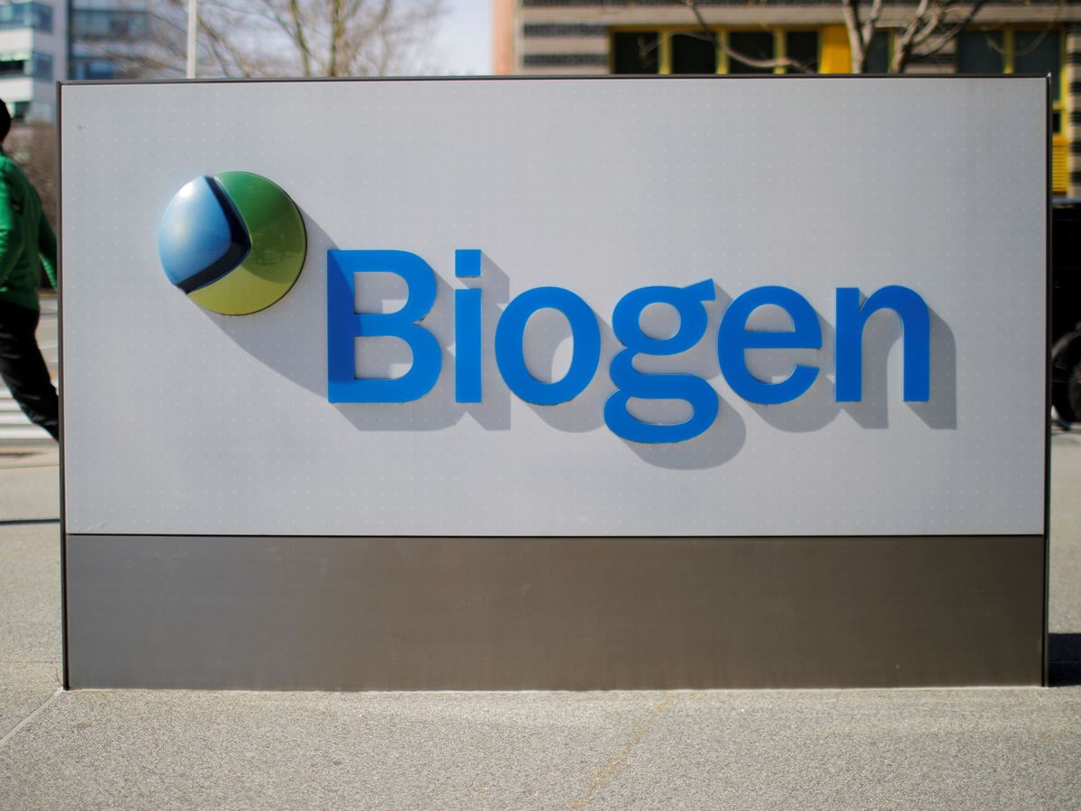 Foto: Logo de Biogen (Reuters)